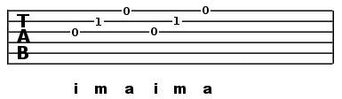 finger picking example 2