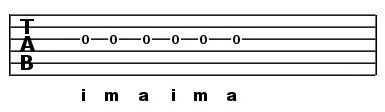 finger picking example 3