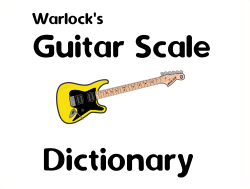 Guitar Scale dictionary