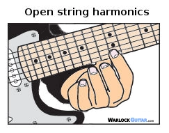 open string guitar harmonics